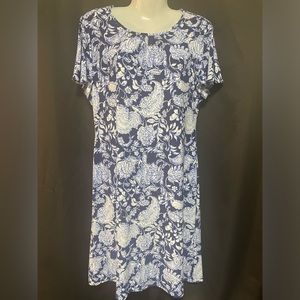 Tommy Hilfiger blue floral dress